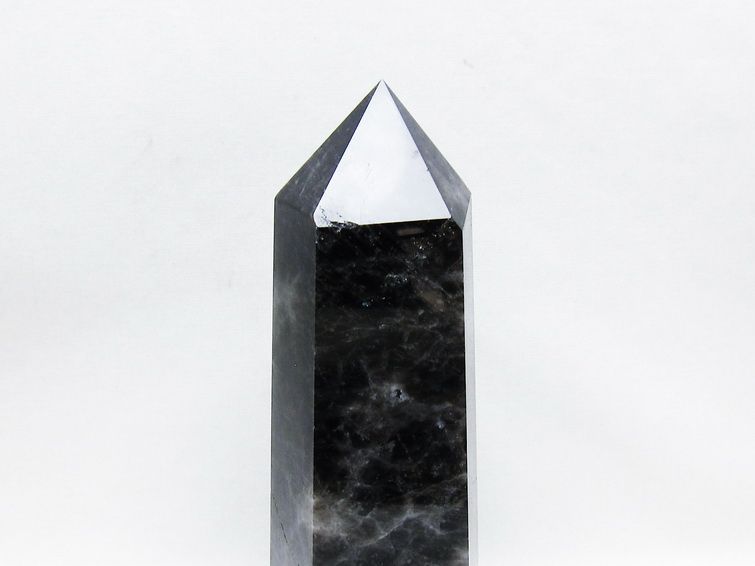 モリオン ポイント  黒水晶 六角柱 一点物 152-3941