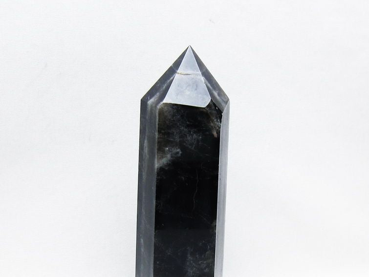 モリオン ポイント  黒水晶 六角柱 一点物 152-3942