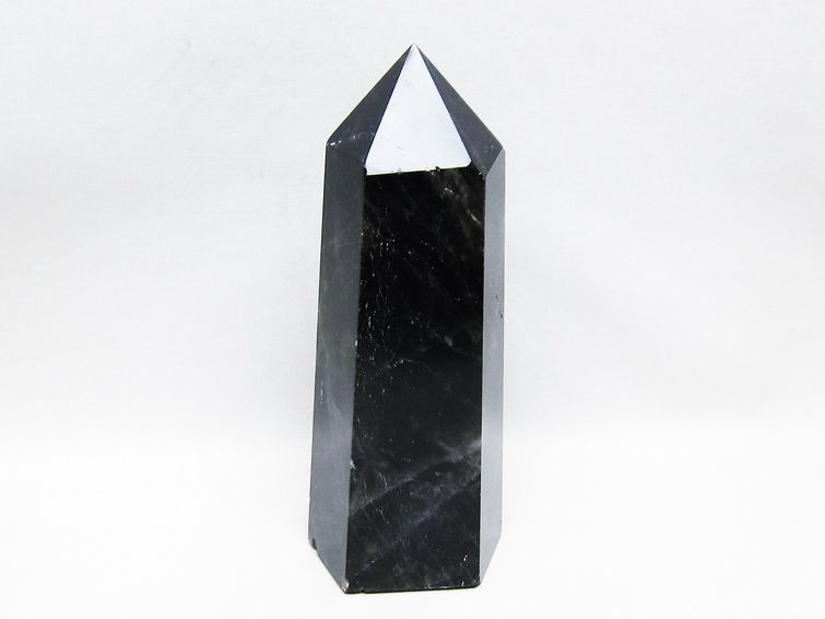 モリオン ポイント  黒水晶 六角柱 一点物 152-3943