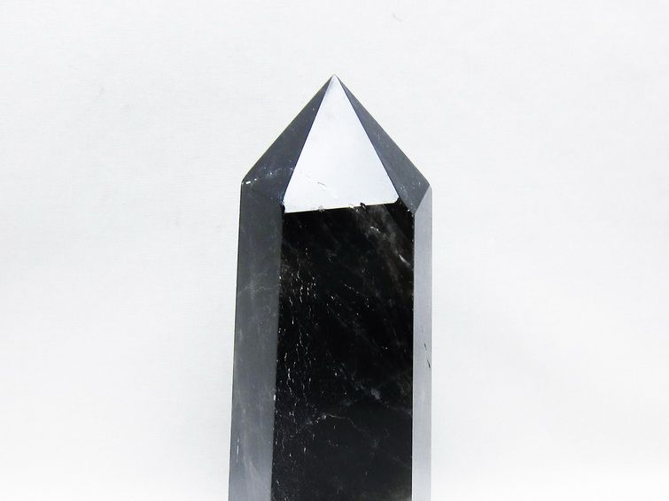 モリオン ポイント  黒水晶 六角柱 一点物 152-3943