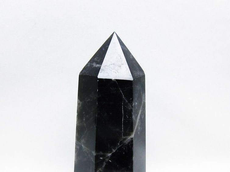 モリオン ポイント  黒水晶 六角柱 一点物 152-3944