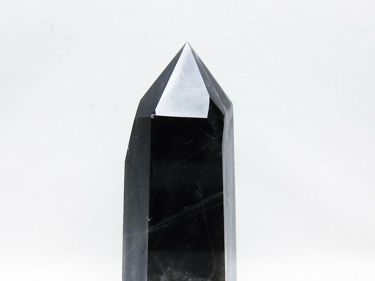 モリオン ポイント  黒水晶 六角柱 一点物 152-3945