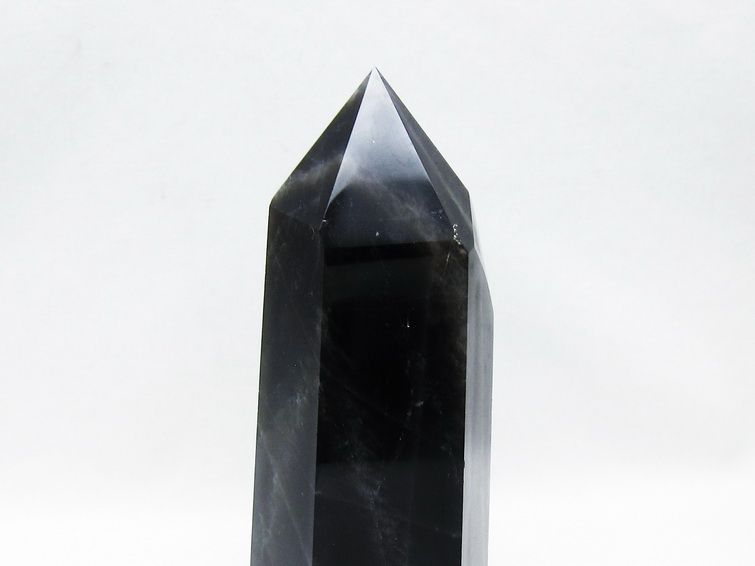 モリオン ポイント  黒水晶 六角柱 一点物 152-3945