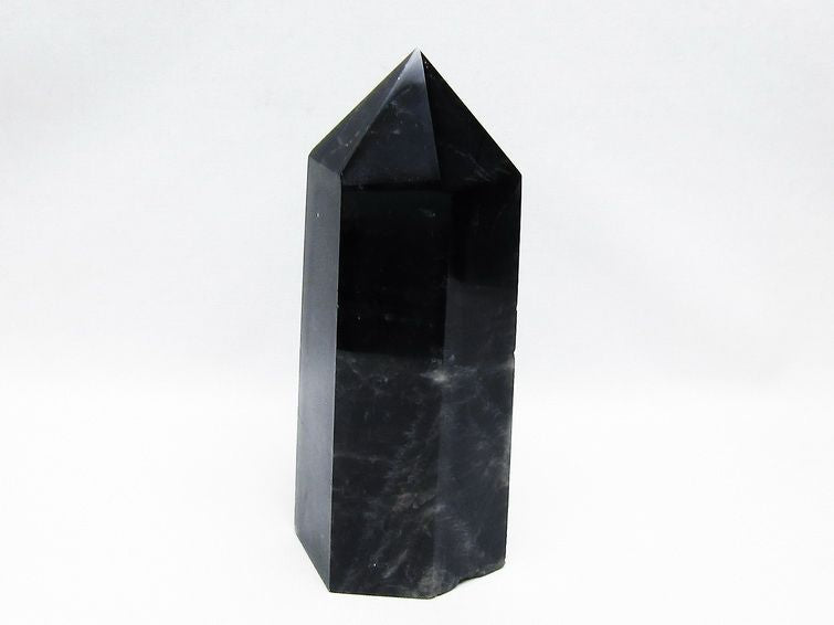 モリオン ポイント  黒水晶 六角柱 一点物 152-3946