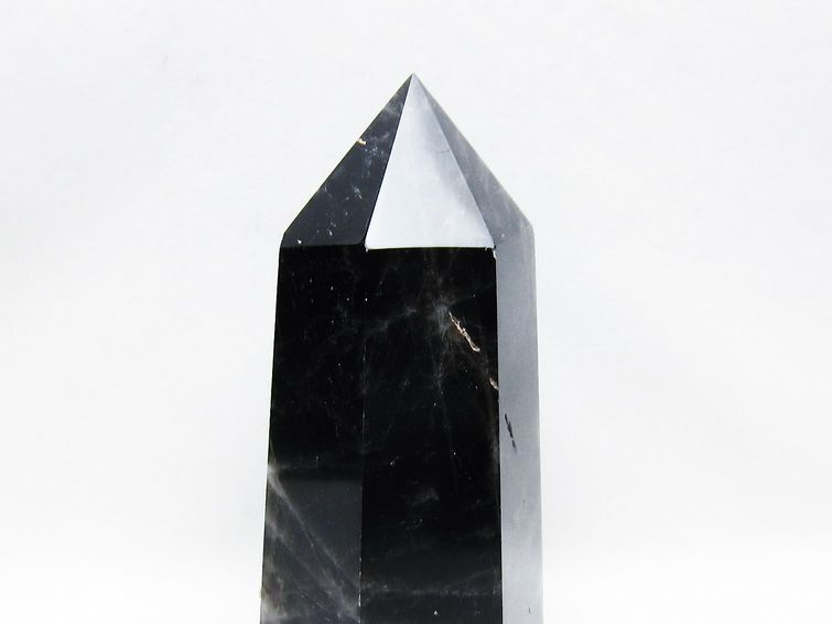 モリオン ポイント  黒水晶 六角柱 一点物 152-3947