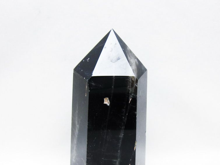 モリオン ポイント  黒水晶 六角柱 一点物 152-3948