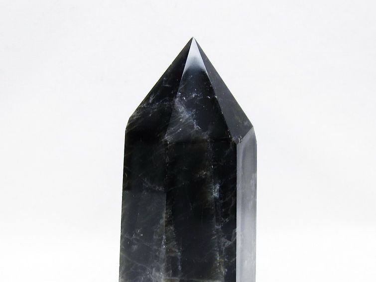 モリオン ポイント  黒水晶 六角柱 一点物 152-3949
