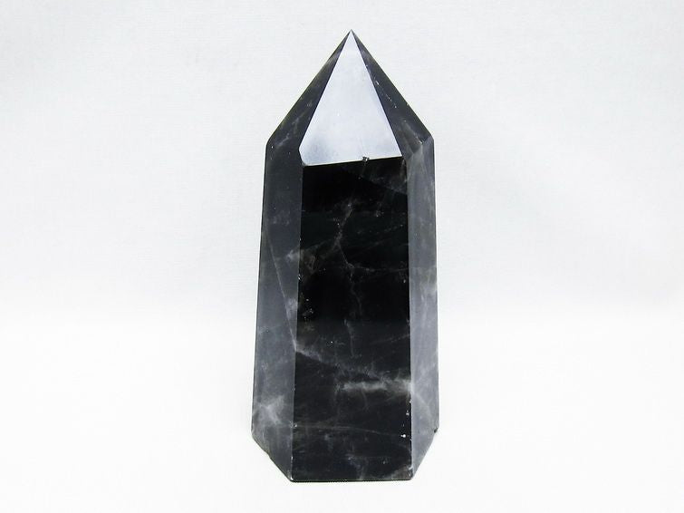 モリオン ポイント  黒水晶 六角柱 一点物 152-3951