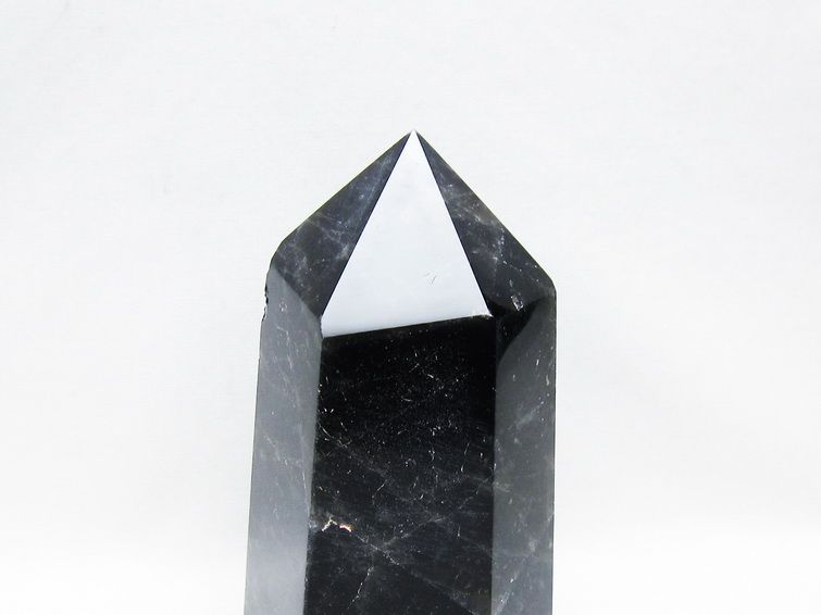 モリオン ポイント  黒水晶 六角柱 一点物 152-3952