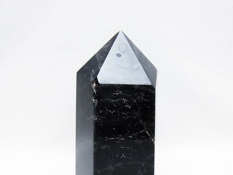 モリオン ポイント  黒水晶 六角柱 一点物 152-3952