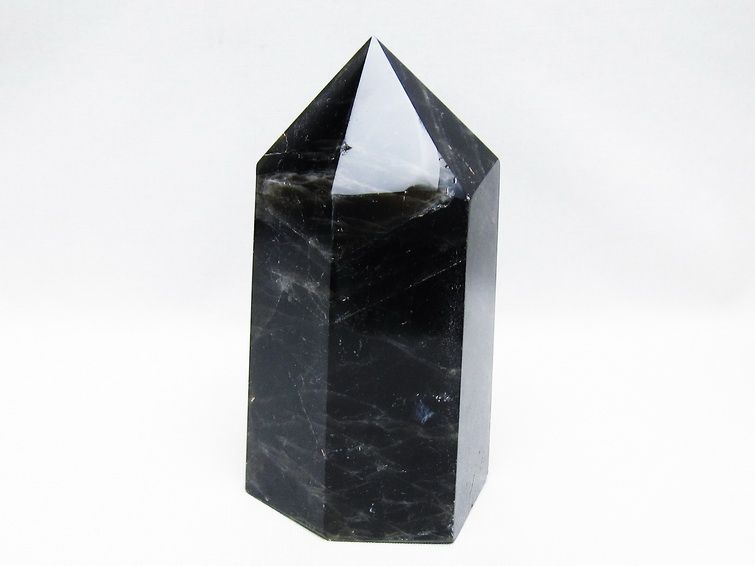 モリオン ポイント  黒水晶 六角柱 一点物 152-3953