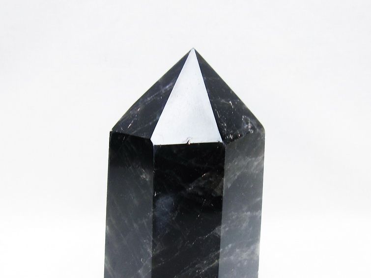 モリオン ポイント  黒水晶 六角柱 一点物 152-3953