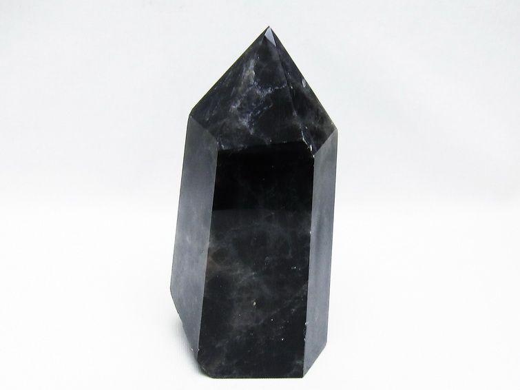 モリオン ポイント  黒水晶 六角柱 一点物 152-3954