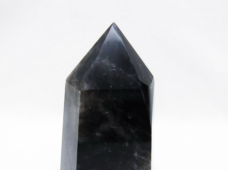 モリオン ポイント  黒水晶 六角柱 一点物 152-3954