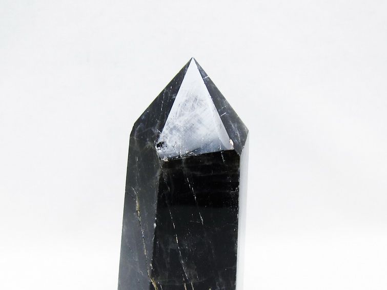 モリオン ポイント  黒水晶 六角柱 一点物 152-3955