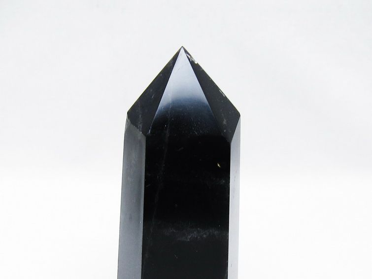 モリオン ポイント  黒水晶 六角柱 一点物 152-3958