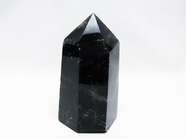 モリオン ポイント  黒水晶 六角柱 一点物 152-3959