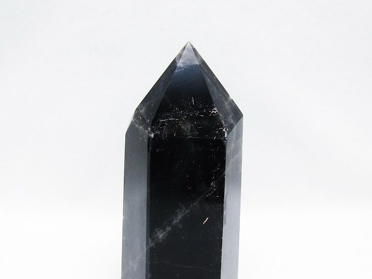 モリオン ポイント  黒水晶 六角柱 一点物 152-3960