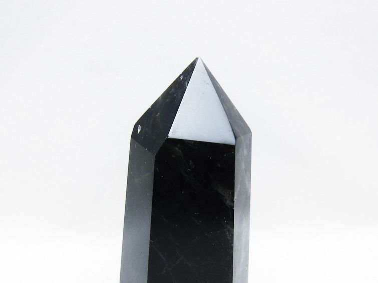 モリオン ポイント  黒水晶 六角柱 一点物 152-3961