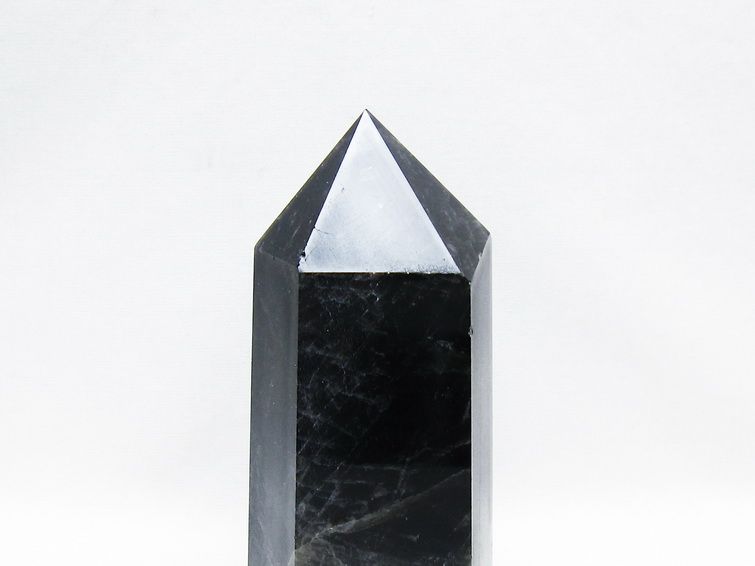 モリオン ポイント  黒水晶 六角柱 一点物 152-3966