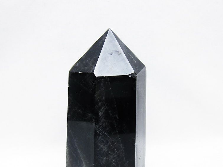 モリオン ポイント  黒水晶 六角柱 一点物 152-3966