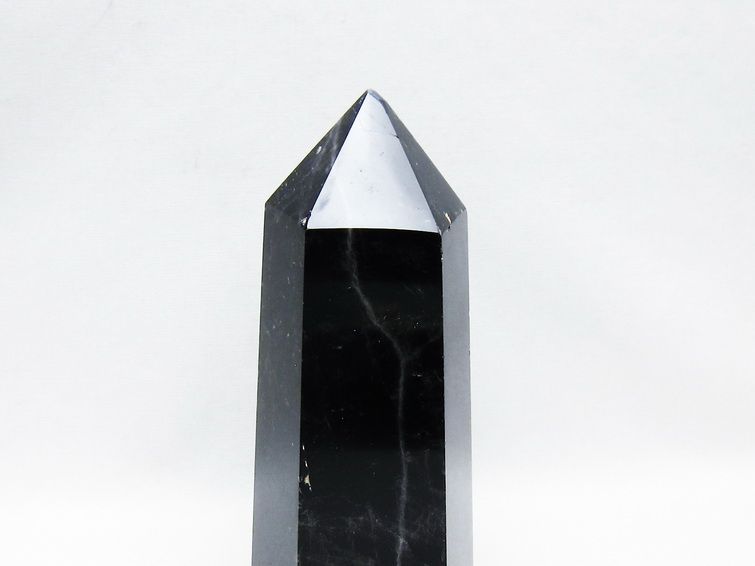モリオン ポイント  黒水晶 六角柱 一点物 152-3968