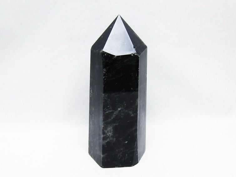 モリオン ポイント  黒水晶 六角柱 一点物 152-3969