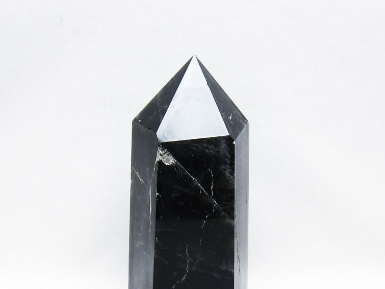 モリオン ポイント  黒水晶 六角柱 一点物 152-3969