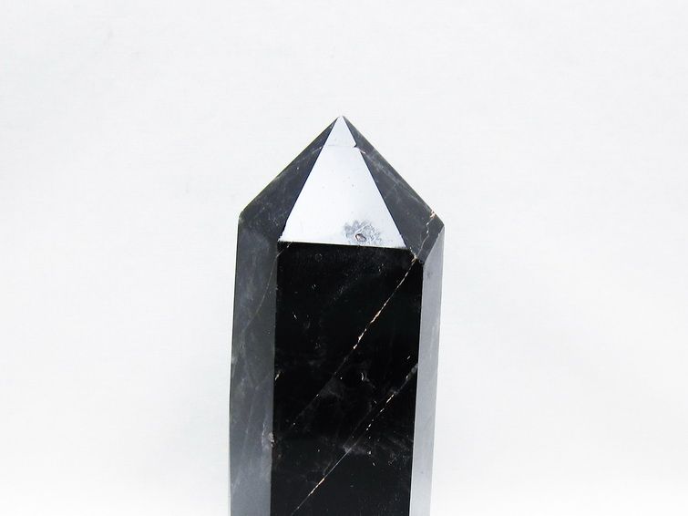 モリオン ポイント  黒水晶 六角柱 一点物 152-3970