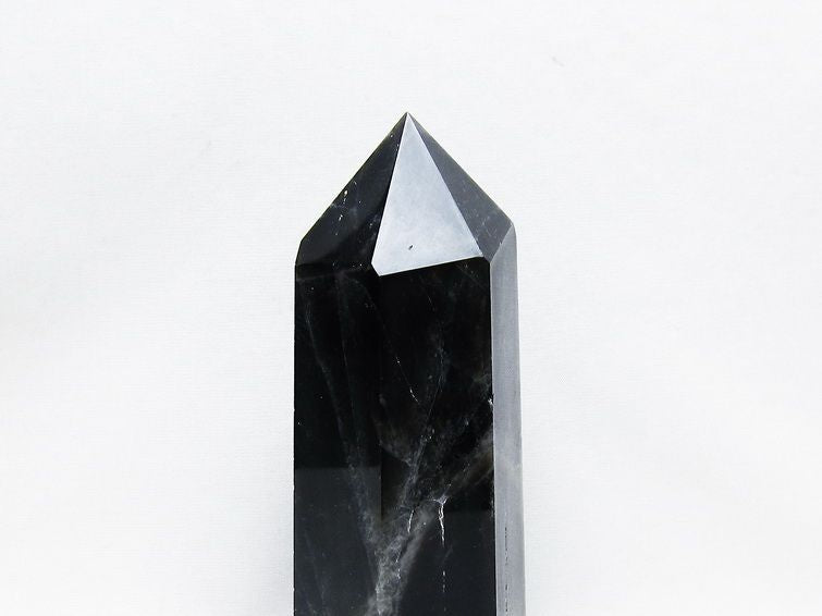 モリオン ポイント  黒水晶 六角柱 一点物 152-3973