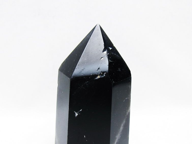 モリオン ポイント  黒水晶 六角柱 一点物 152-3984