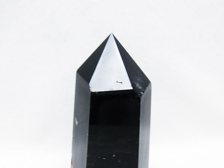 モリオン ポイント  黒水晶 六角柱 一点物 152-3985