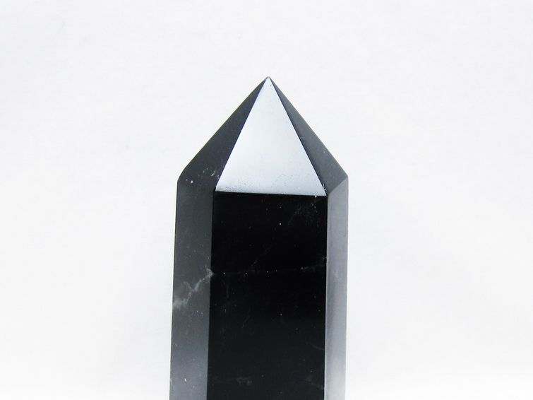モリオン ポイント  黒水晶 六角柱 一点物 152-3990