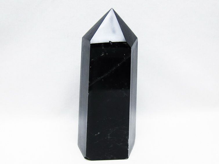 モリオン ポイント  黒水晶 六角柱 一点物 152-3992