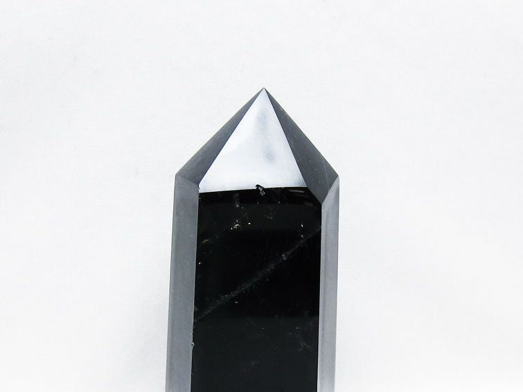 モリオン ポイント  黒水晶 六角柱 一点物 152-3992