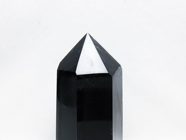 モリオン ポイント  黒水晶 六角柱 一点物 152-3992