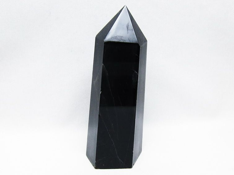 モリオン ポイント  黒水晶 六角柱 一点物 152-3994