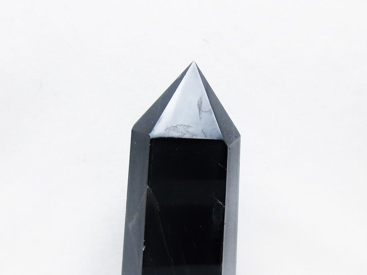 モリオン ポイント  黒水晶 六角柱 一点物 152-3994