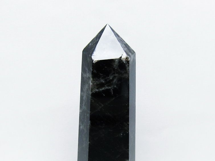 モリオン 黒水晶 六角柱 台座付き 一点物 152-3996 【sold out】