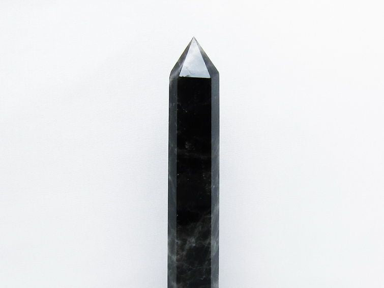モリオン 黒水晶 六角柱 台座付き 一点物 152-4000 【sold out】