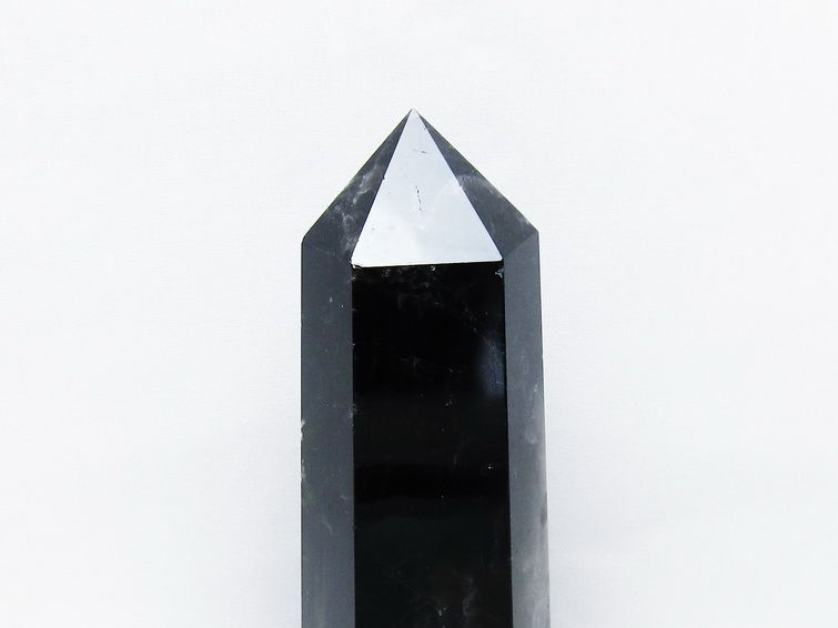 モリオン 黒水晶 六角柱 台座付き 一点物 152-4020 [sold out]