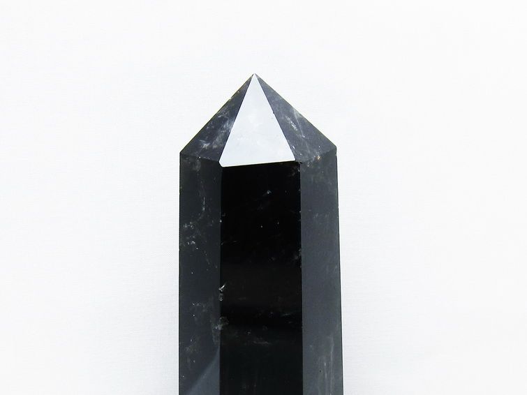 モリオン 黒水晶 六角柱 台座付き 一点物 152-4020 [sold out]