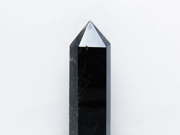 モリオン 黒水晶 六角柱 台座付き 一点物 152-4022 [sold out]
