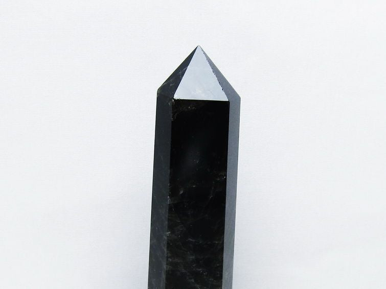 モリオン 黒水晶 六角柱 台座付き 一点物 152-4028 【sold out】
