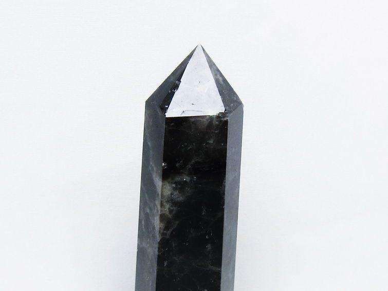 モリオン 黒水晶 六角柱 台座付属 一点物 152-4029 【sold out