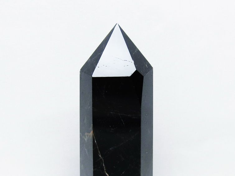 モリオン 黒水晶 六角柱 台座付き 一点物 152-4036 [sold out]