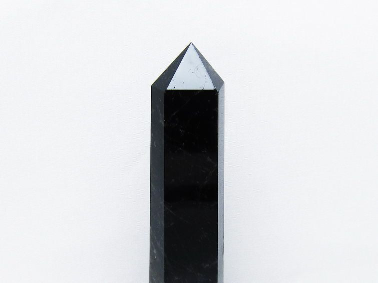 モリオン 黒水晶 六角柱 台座付き 一点物 152-4042 【sold out】