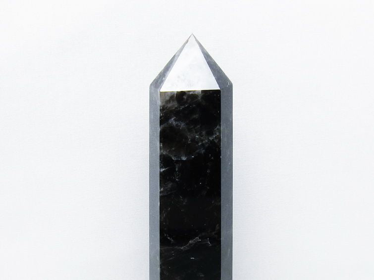 モリオン 黒水晶 六角柱 台座付き 一点物 152-4052 【sold out】