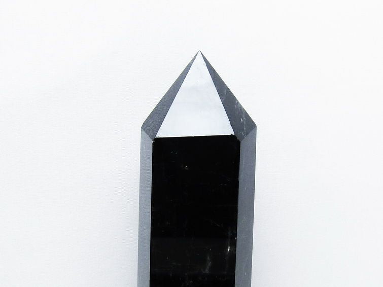 1.5Kg モリオン 黒水晶 六角柱 台座付属 一点物 152-4059 – 天然石