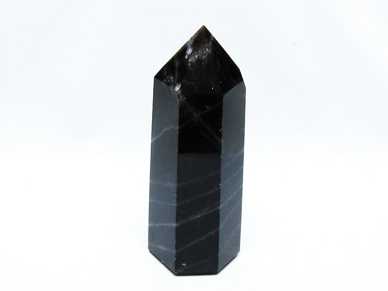 モリオン 黒水晶 六角柱 ポイント 一点物 152-4063 【sold out】